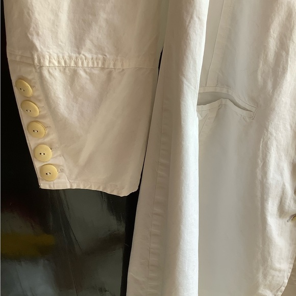 Ewa I Walla Peasant Lagenlook Vintage Buttondown Coat - Picture 6 of 9